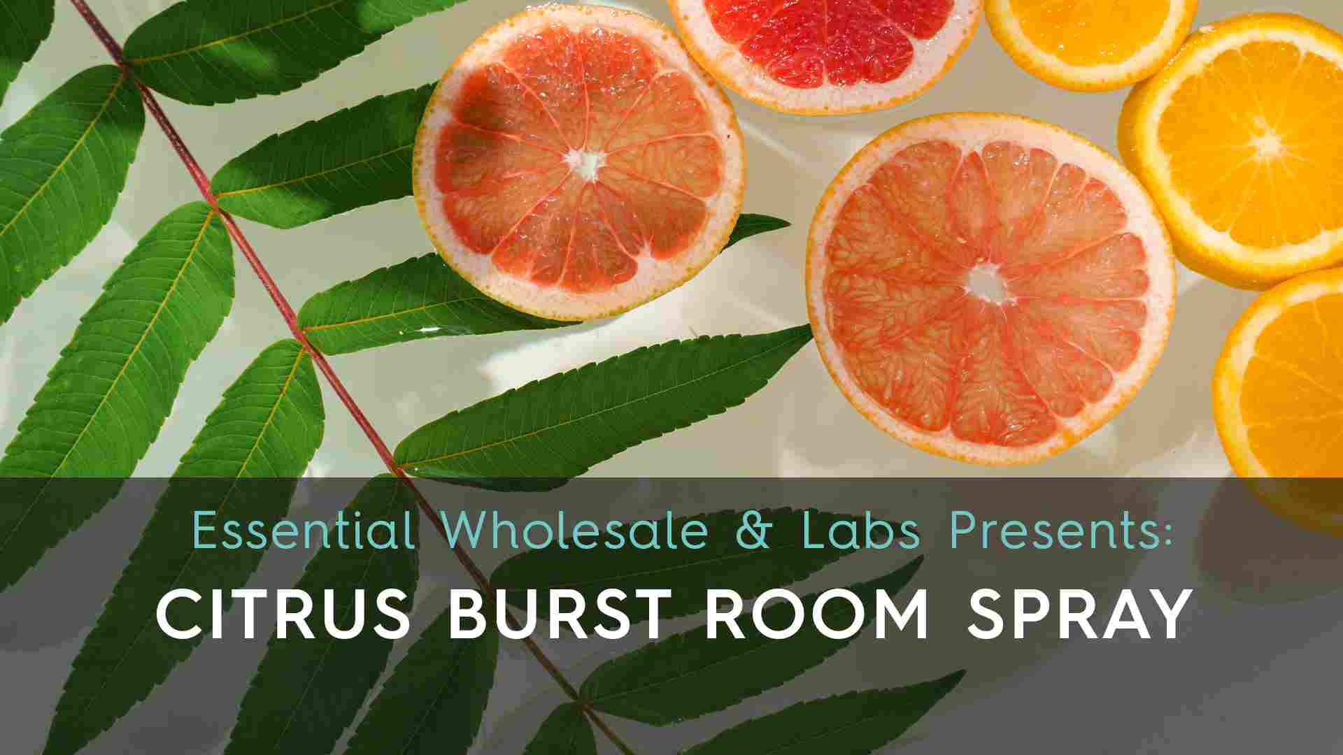 citrus burst room spray how to make DIY recipe customize scented