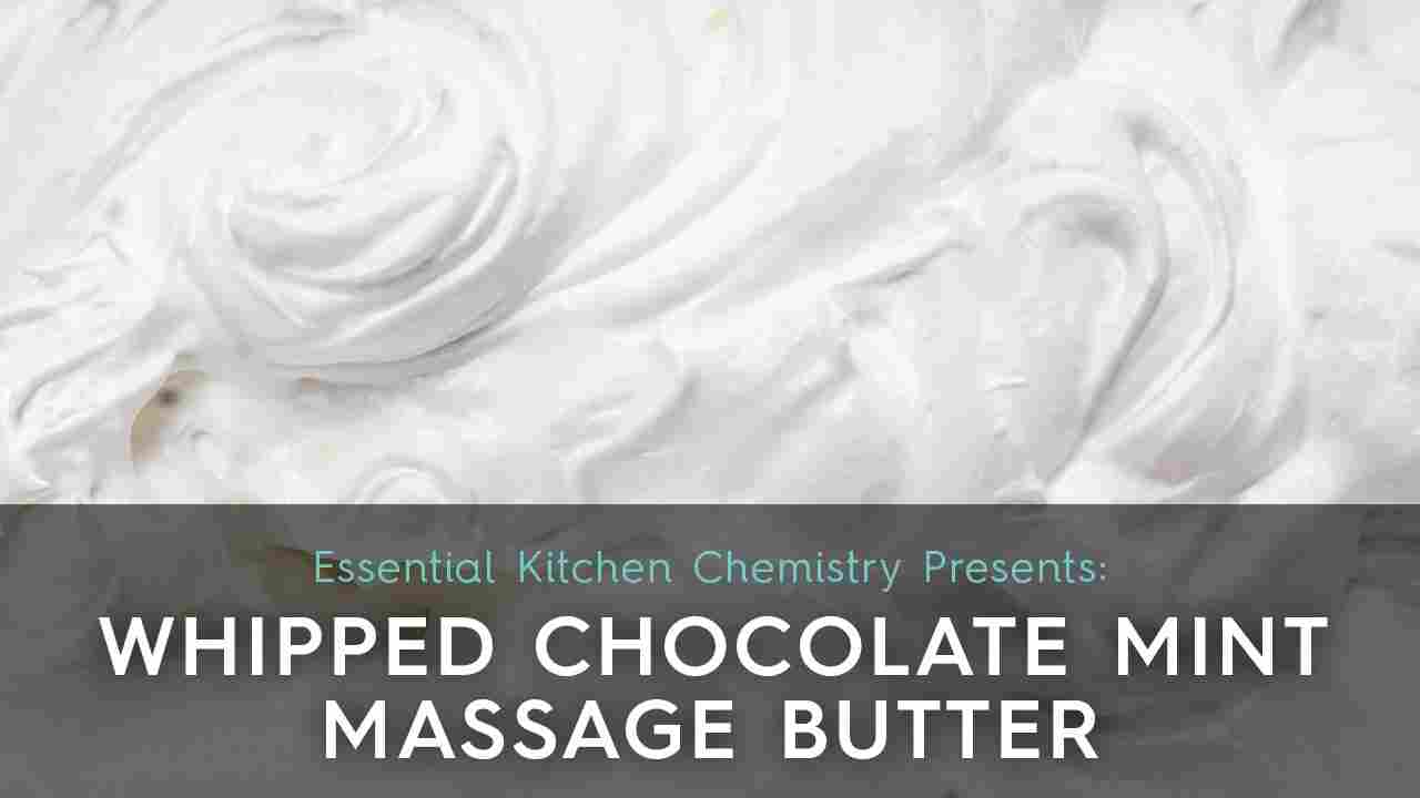 DIY whipped chocolate mint massage body butter how to make fun DIY valentine's gift activity ideas