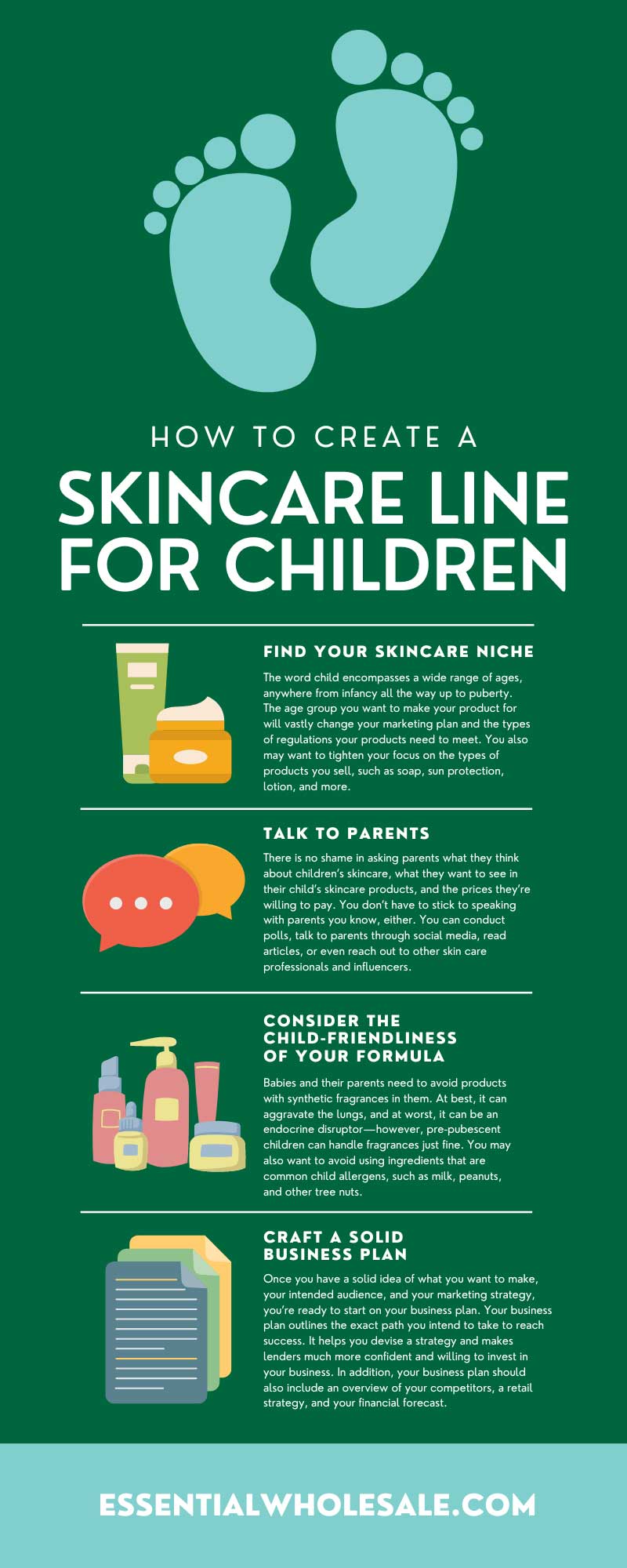 How To Create a Skincare Line for Children