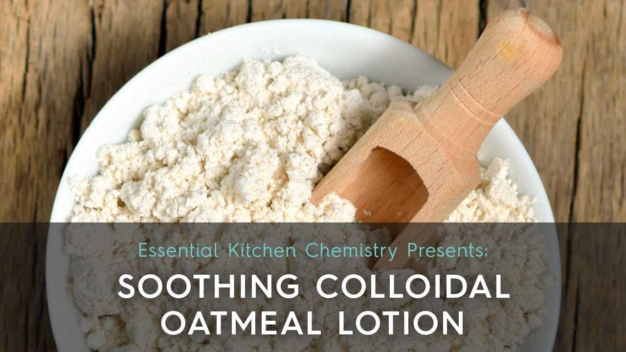 How to Make a Soothing Colloidal Oatmeal Lotion