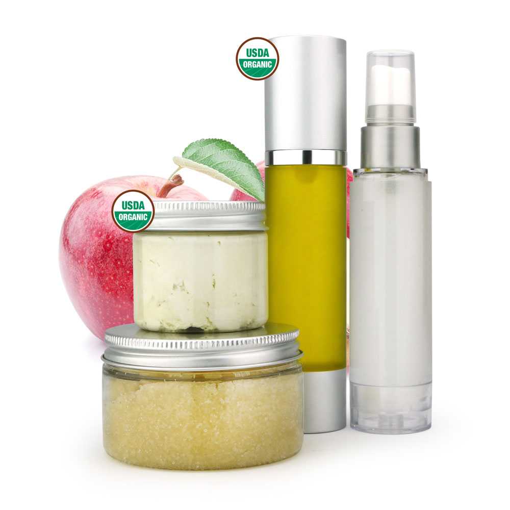 Organic Skin Care Products from USDA Certified Growers