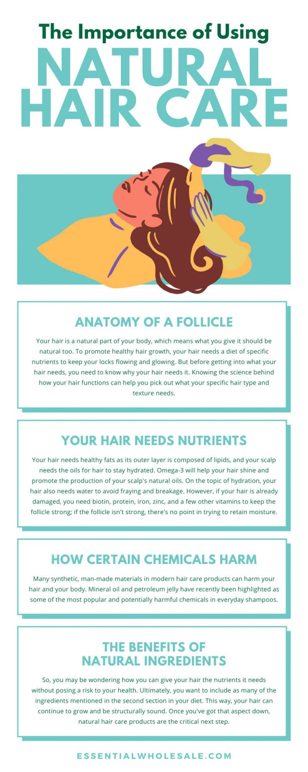 The Importance of Using Natural Hair Care  Essential Wholesale 